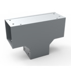 Tee horizontal para ducto cuadrado de 3x3″