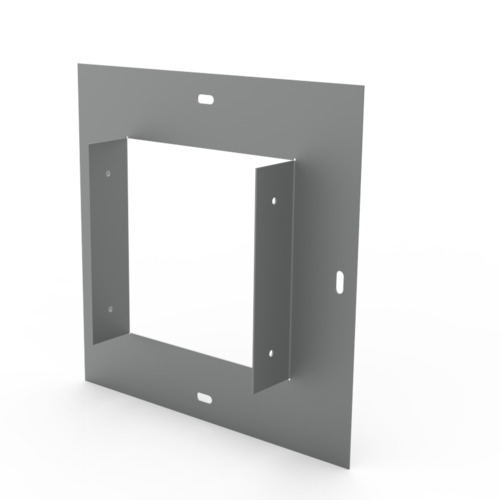 Flanger para ducto cuadrado de 8x8″