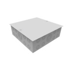 Caja de paso metálica 12x12" de empotrar