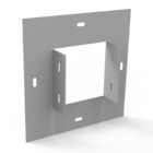 Flanger para ducto cuadrado de 3x3″