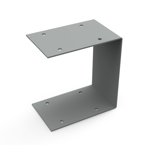 Unión para ducto cuadrado de 3x3″