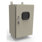 Gabinete metálico para 1 medidor 600x390x310 mm