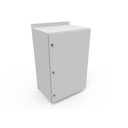 Gabinete metálico tipo monoblock, IP66, dimensiones 1200x800x600 mm