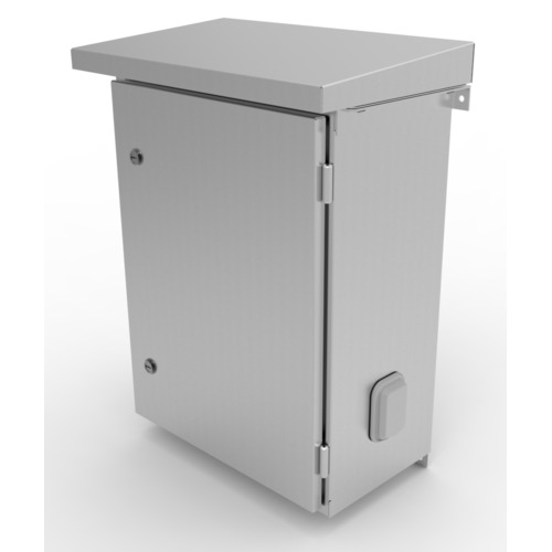 Gabinete metálico uso exterior NEMA 4X, 650x450x250 mm