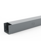 Ducto cuadrado eléctrico embisagrado 3x3" 2.44 m de longitud