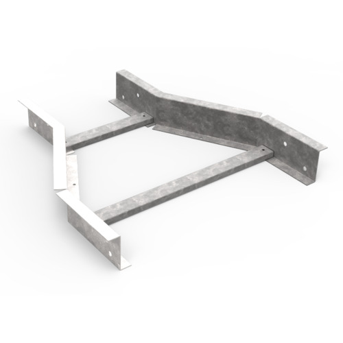 Reducción central de 600 a 400 mm